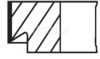 MAHLE ORIGINAL 003 54 N2 Piston Ring Kit